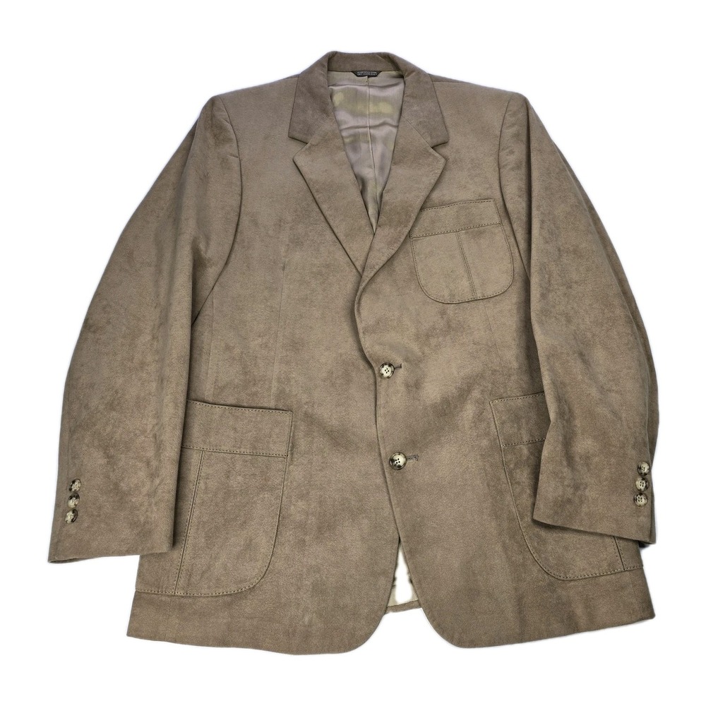 Vintage Scully Men's Western Style Ultra Suede Leather Sportscoat Blazer 42‎
